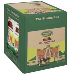 Bonita Uht Full Cream 6 X 1Lt