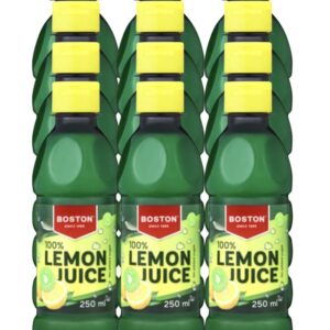 Boston Lemon Juice 12 X 250Ml