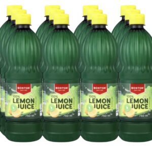 Boston Lemon Juice 12 X 750Ml