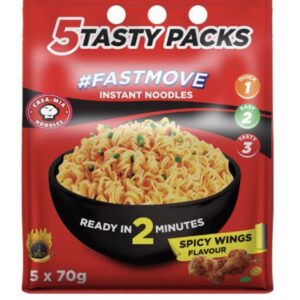 Casa Mia Noodles Spicy Wings 5 X 70Gr