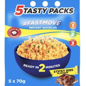 Casa Mia Noodles Sticky Ribs 5 X 70Gr