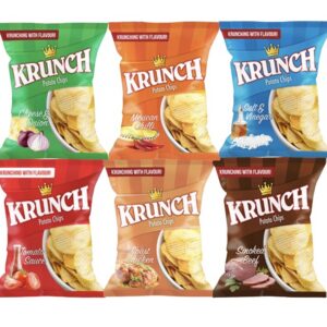 Krunch Mixed (Che & Onion,F/Chutney, Mex/Chilli,R/Chicken, S/Beef, S/Vinegar,Tomato) 48 X 30Gr